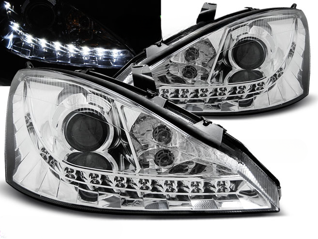 FORD FOCUS 11.01-10.04 CHROME DAYTIME LIGHT 