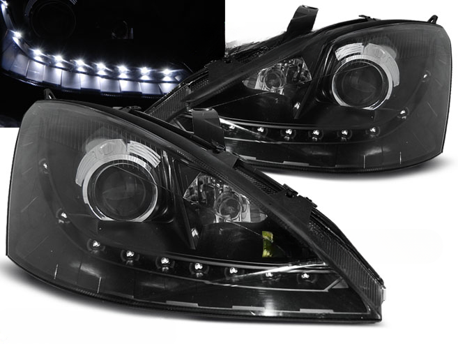 FORD FOCUS 10.98-10.01 BLACK DAYTIME LIGHT 