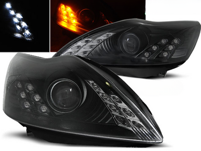 FORD FOCUS 02.08-10 BLACK DAYTIME LIGHT 