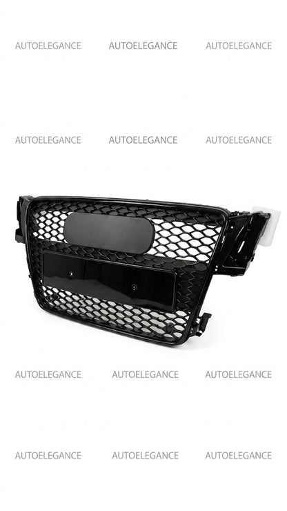 💫ART.0604 GRIGLIA ANTERIORE PER AUDI A5 2007–2011 LOOK RS5 NERO💫