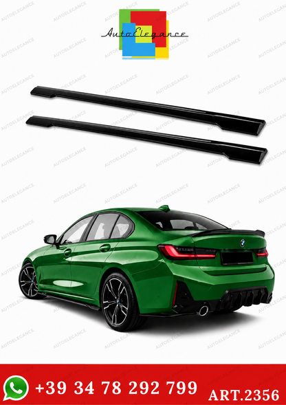 2356 ⭐Sotto Minigonne adatte per BMW Serie 3 G20/G21 M-Pack Facelift (2022+)⭐