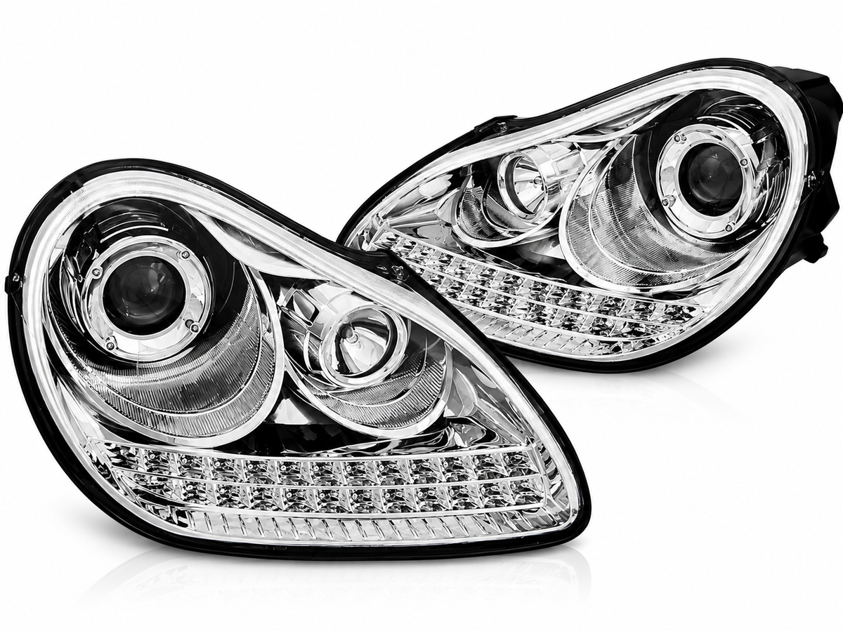 ART.4913 FARI ANTERIORI XENON ADATTO PER PORSCHE CAYENNE 2002-2006