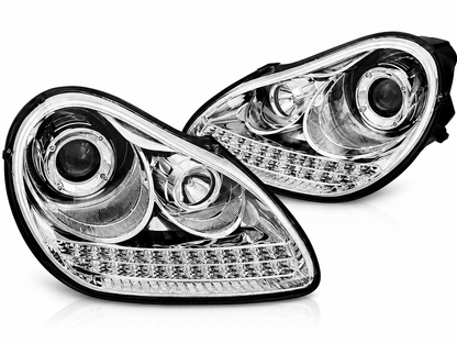 ART.4913 FARI ANTERIORI XENON ADATTO PER PORSCHE CAYENNE 2002-2006