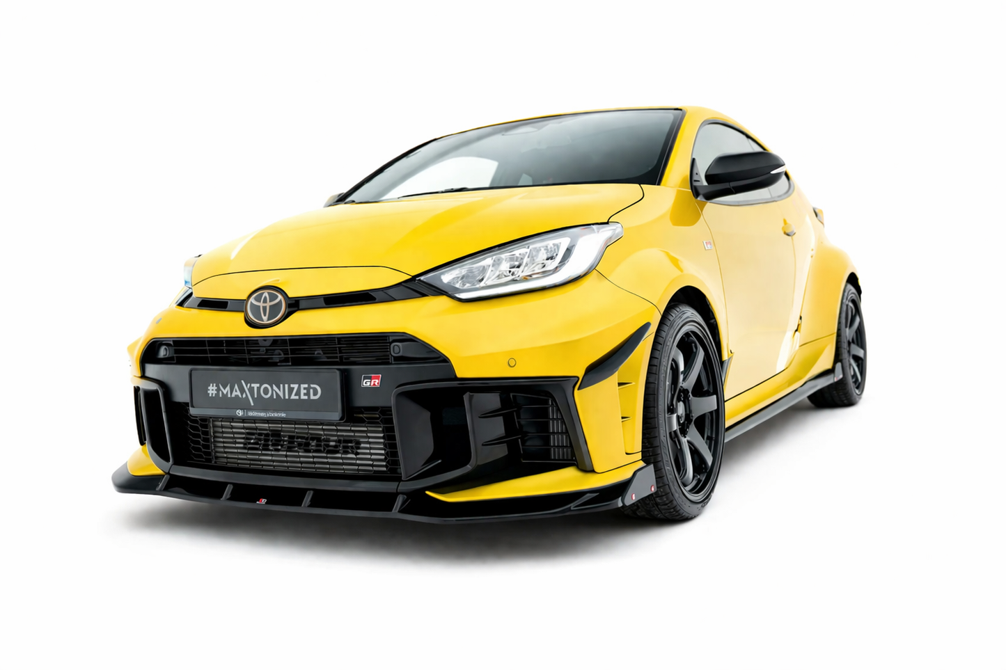 💫ART.9325 Splitter Anteriore + Flaps per Toyota GR Yaris Mk4 Restyling💫