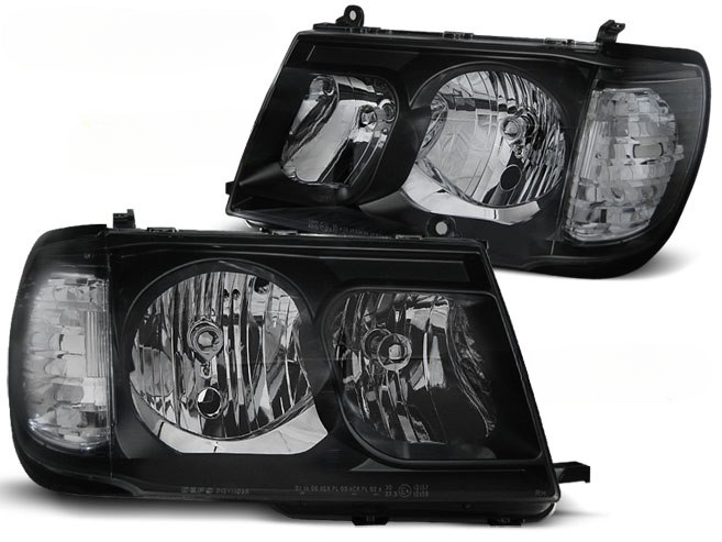 ART.6454 FARI  ANTERIORI  TOYOTA LAND CRUISER FJ100 98-04 NERI