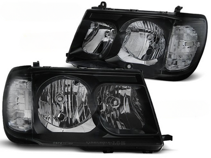 ART.6454 FARI  ANTERIORI  TOYOTA LAND CRUISER FJ100 98-04 NERI