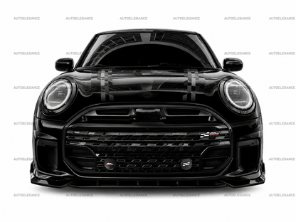 💫Splitter Anteriore Nero Lucido per Mini Cooper JCW F65 F66 F67 2024-2025💫