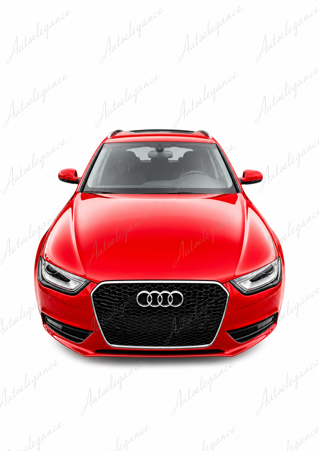 🔥ART.0624 GRIGLIA ANTERIORE AUDI A4 B8 AVANT BERLINA CALANDRA RS4 CROMATO🔥