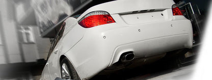 💥ART.4176 Paraurti Posteriore adatto per BMW E60 03-07 LOOK M5💥