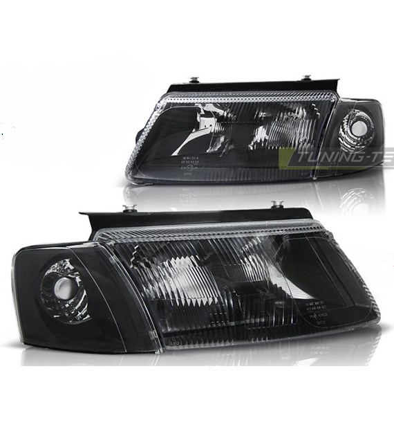 💫ART.6078 FARI ANTERIORI NERI per VW PASSAT B5 3B 1996-2000💫