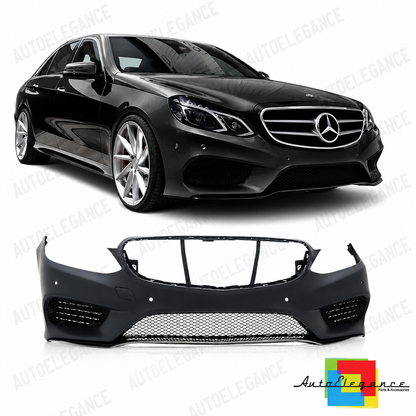 💕PARAURTI ANTERIORE MERCEDES CLASSE E W212 13-16 LOOK AMG PDC💕