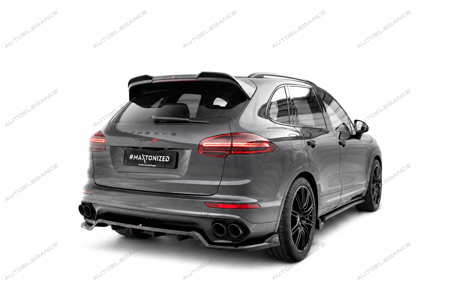 🔥ART.9861 SPLITTER POSTERIORE PER PORSCHE CAYENNE Mk2 FACELIFT🔥