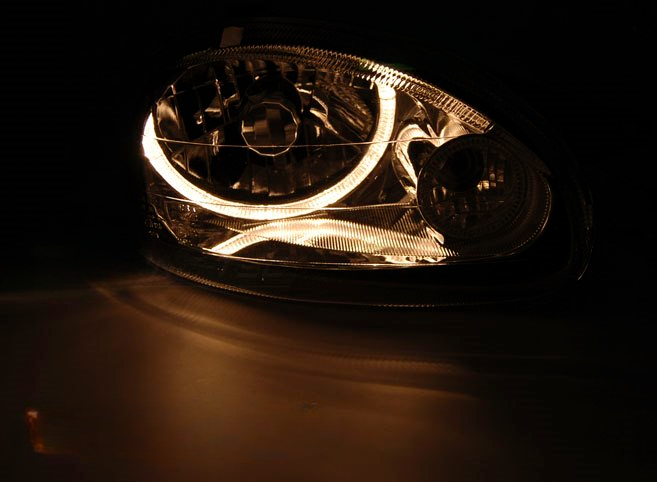 💫ART.6076 OPEL CORSA B 1993-2000 ANGEL EYES CROMATI💫