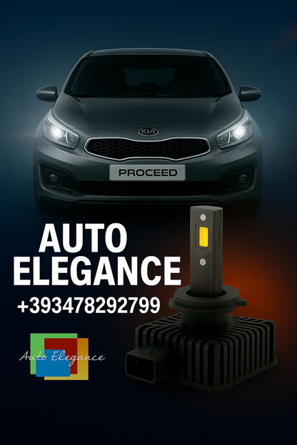 💕COPPIA LAMPADE D1S LED DA XENON A LED PER KIA PRO CEE'D JD MK2💕