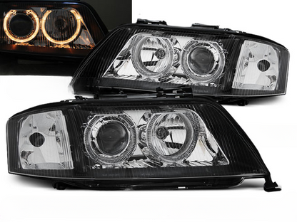 FARI ALLO XENO ANGEL EYES NERO per AUDI A6 05.97-09.99