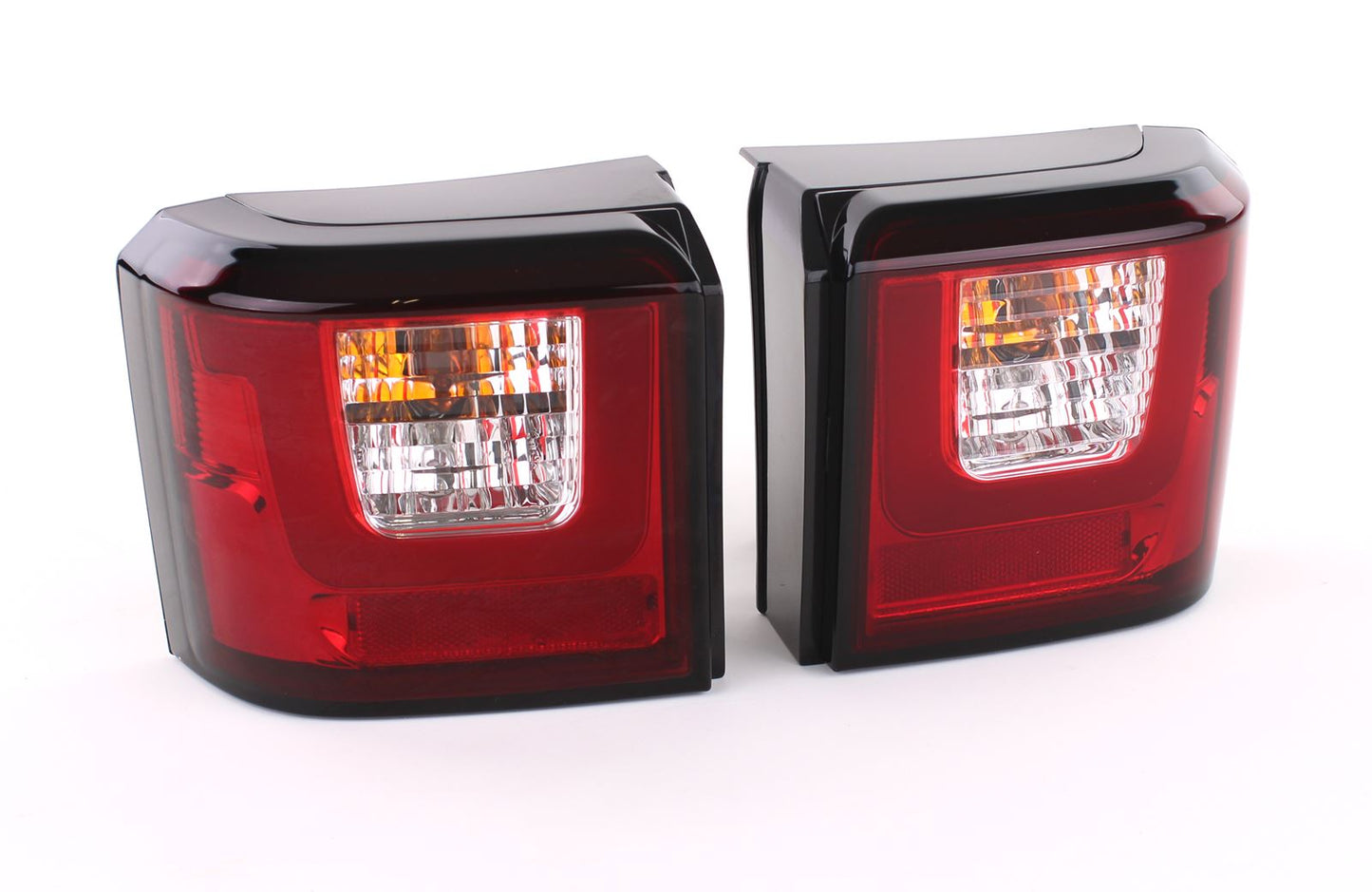 💫ART.4521 Set Fari Posteriori LED Rosse Trasparenti per VW T4 Bus Transporter💫