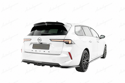 🔥ART.9749 SPLITTER POSTERIORE PER OPEL ASTRA SPORTS TOURER L (MK6)🔥