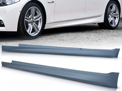 💫ART.5997 MINIGONNE LATERALE SPORTIVA per BMW SERIE 5  F10 / F11 2010-2016💫