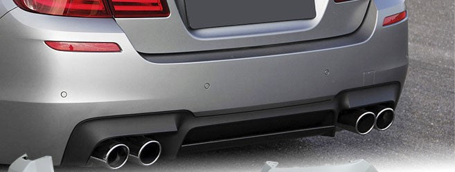 💥ART.4184 Paraurti Posteriore adatto per BMW F10 10-16 LOOK M5💥