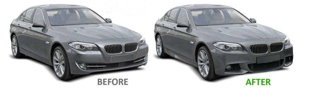 💥ART.4061 PARAURTI ANTERIORE SPORT adatto per BMW F10 10-13 LOOK M5💥