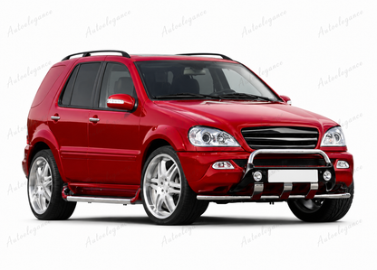 🔥ART.6691  PARAFANGHI ALLARGATI ADATTO PER MERCEDES ML W163 GREZZO🔥