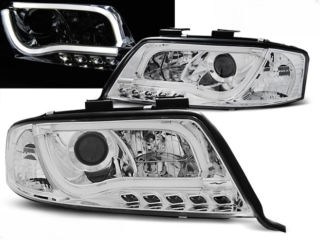 CHROME HEADLIGHT TUBE SUITABLE FOR AUDI A6 06.01-05.04 
