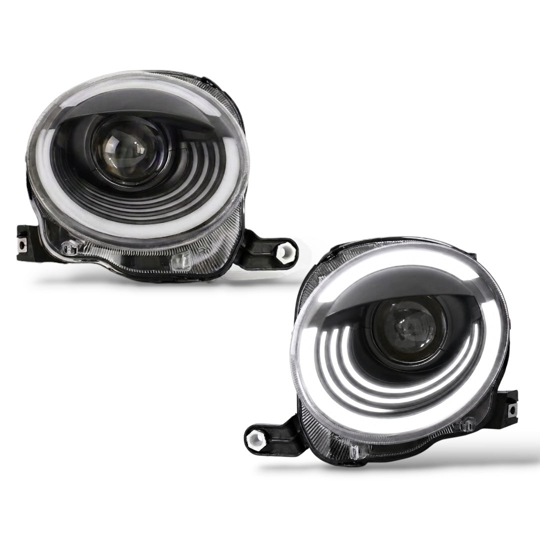 ART.10647 Coppia fari full full led adatto per fiat 500 07-24 incluso facelift