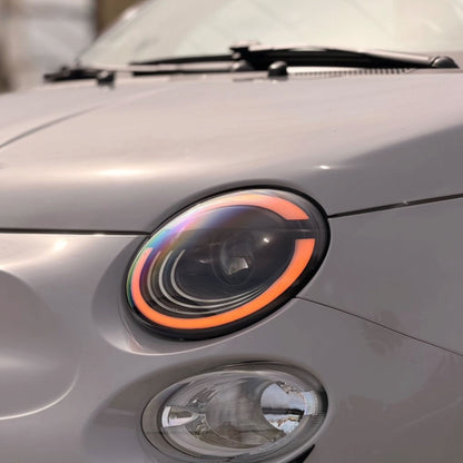 ART.10647 Coppia fari full full led adatto per fiat 500 07-24 incluso facelift