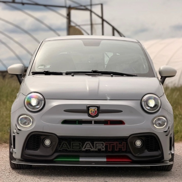 ART.10652 COPPIA FARI FULL FULL LED ADATTO PER FIAT 500 07-24 XENON DI SERIE