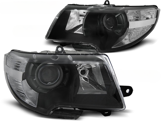 FARI NERI ADATTI COMPATIBILI PER SKODA SUPERB 08-12