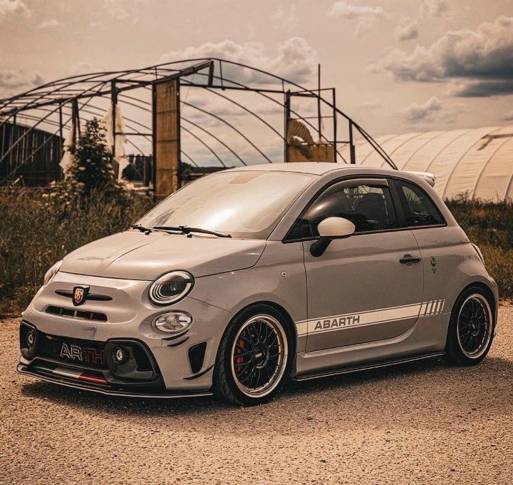 ART.10648 PARAURTI ANTERIORI ADATTO PER Fiat 500 2007-2025