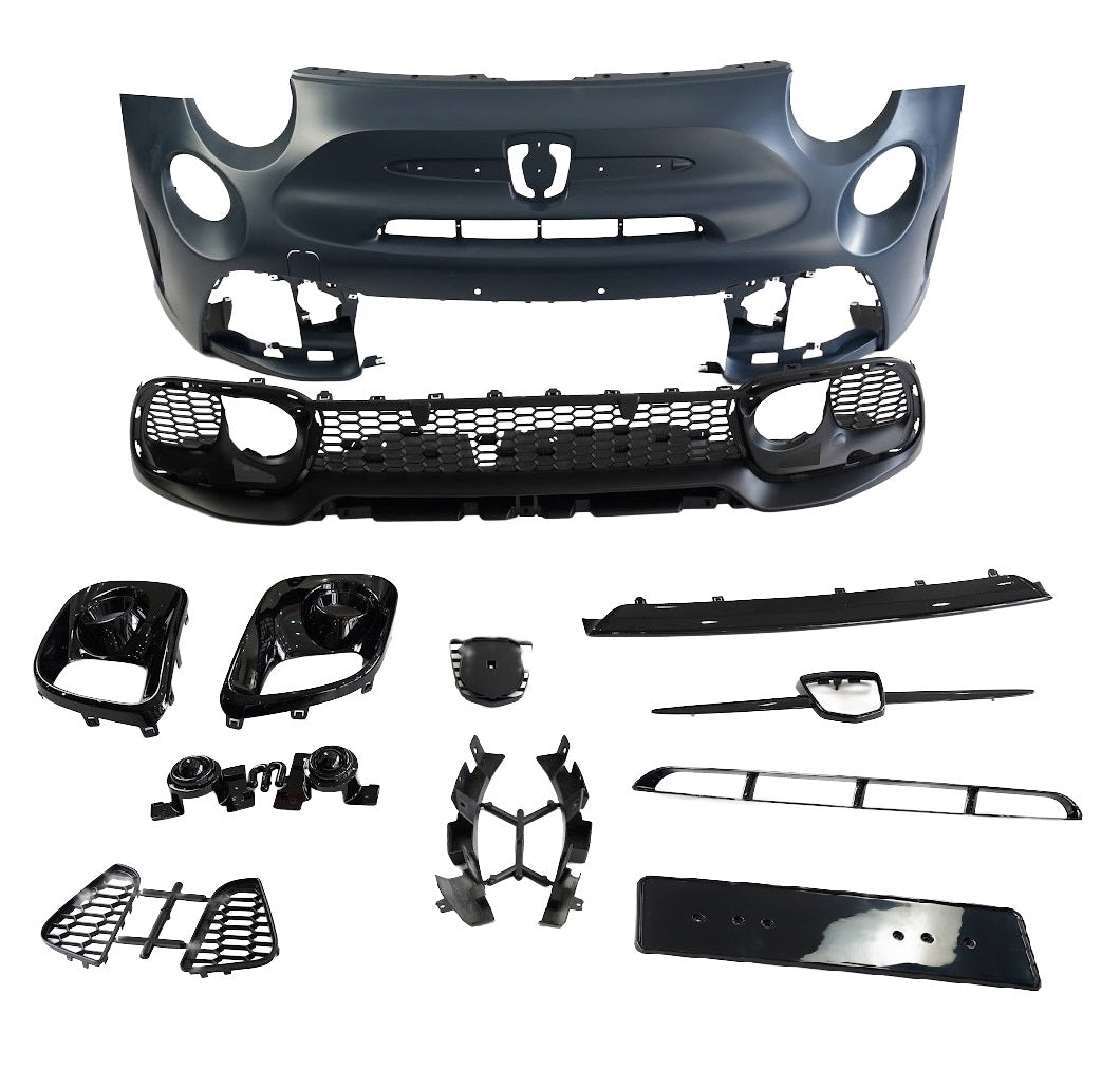 ART.10648 PARAURTI ANTERIORI ADATTO PER Fiat 500 2007-2025