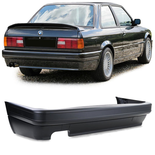 PARAURTI POSTERIORE PER SERIE 3 E30 1982-1990 LOOK MTECH 2 - GREZZO