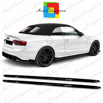 💕ART.0475 Minigonne nero lucido adatto per   A5  LOOK SLINE💕