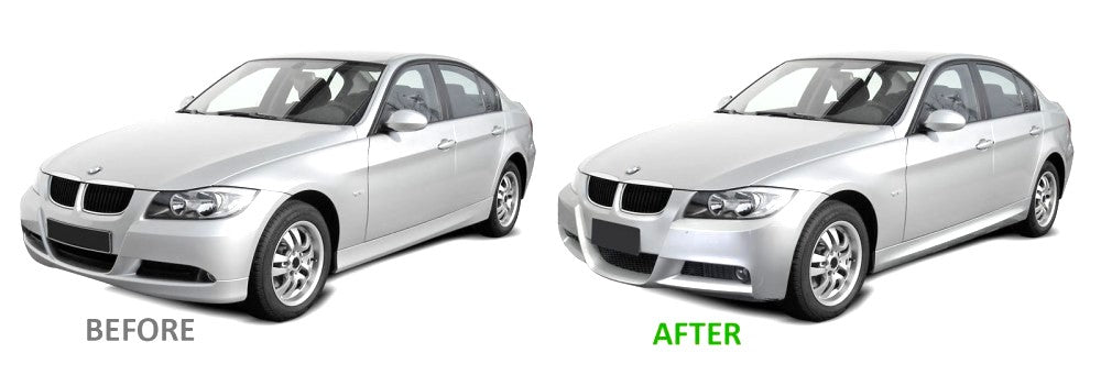 💥ART.4299 Paraurti Anteriore adatto per BMW E90/E91 05-08 LOOK M3💥