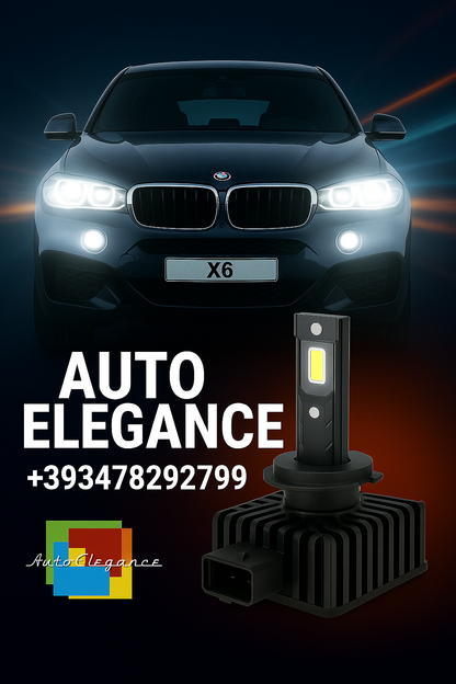💕COPPIA LAMPADE D1S LED DA XENON A LED PER BMW X6 F16💕