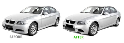 💥ART.4295 Paraurti Anteriore adatto per BMW E90 05-08 LOOK M3💥