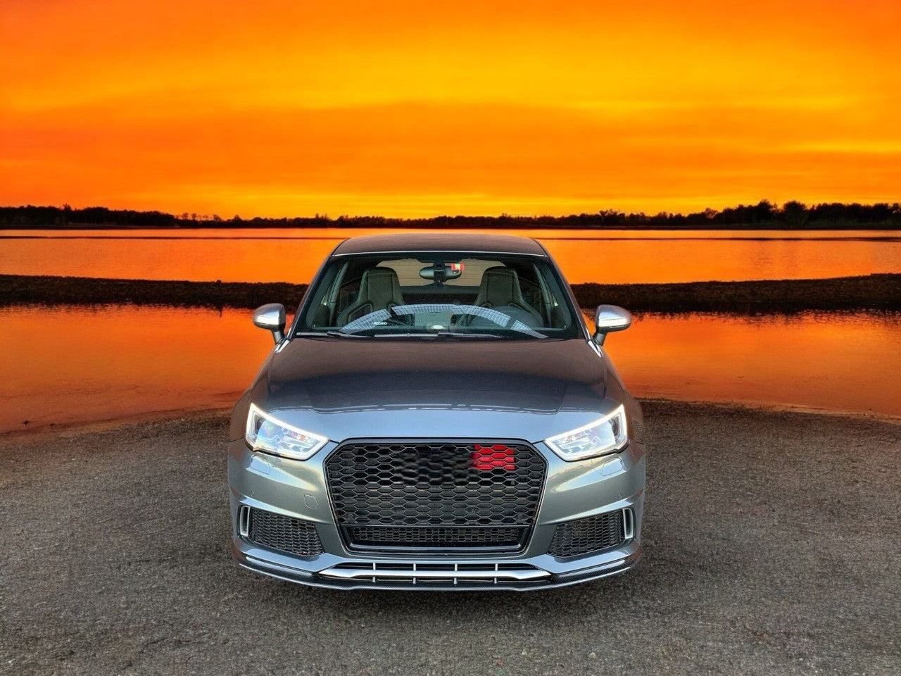 ⭐GRIGLIA ANTERIORE ADATTO PER AUDI RS1 2015 - 2018⭐