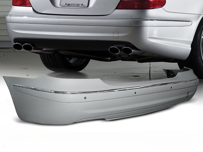 💫ART.7764 Paraurti Posteriore Look E63 AMG per MERCEDES W211 02-06💫