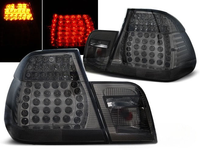 💫ART.6486 Fanali posteriori LED fume adatti per BMW 3 E46 09.2001-03.2005💫