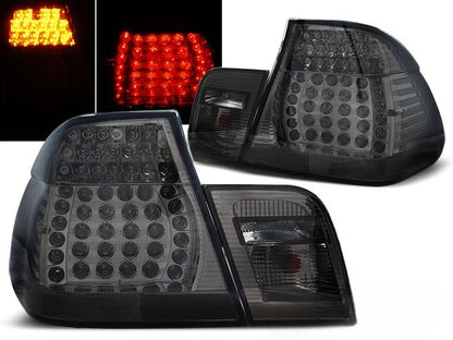 💫ART.6486 Fanali posteriori LED fume adatti per BMW 3 E46 09.2001-03.2005💫