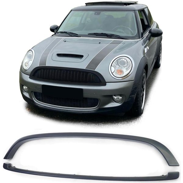 ⭐Matte Black Grill Stripe Set for Mini One Cooper JCW R56 R57 R58 R59⭐