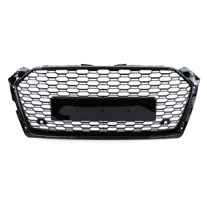 🔥Griglia Sport Look senza emblema Nero lucido per Audi A5 F5 16-up🔥