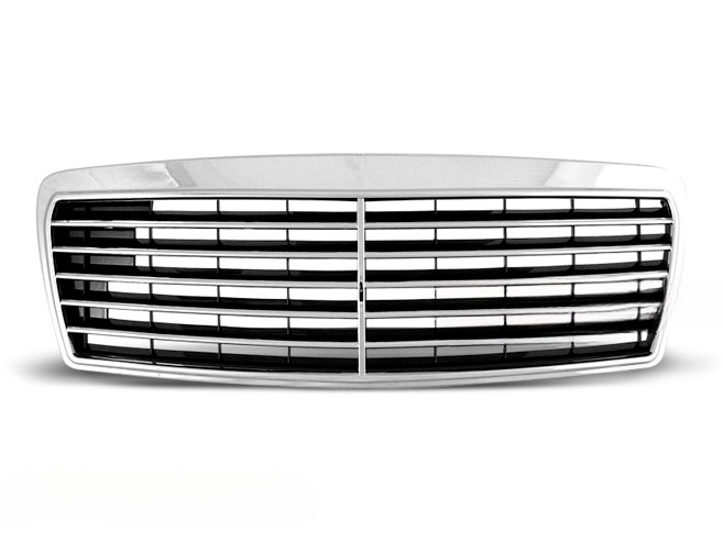 CHROME GRILLE SUITABLE FOR MERCEDES W210 E-Class 95-05.99 