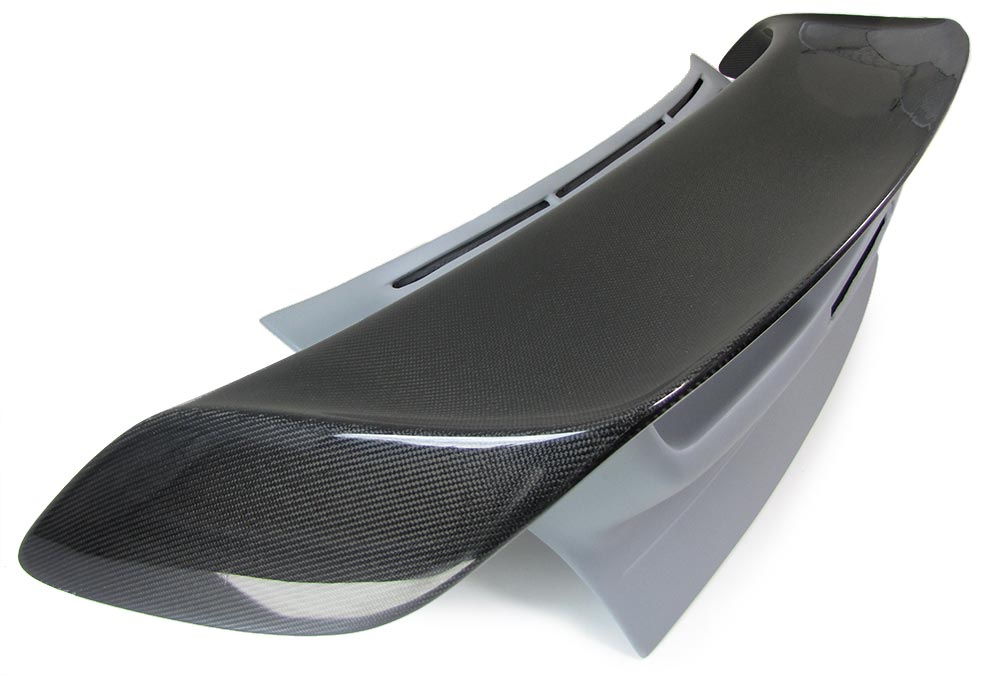 PORSCHE 911 996 1997-2005 SPOILER POSTERIORE SUL COFANO CARBONIO