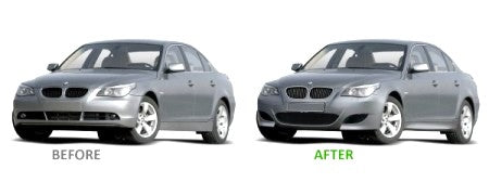 💥ART.4186 Paraurti Anteriore adatto per BMW E60/E61 03-07 LOOK M5💥