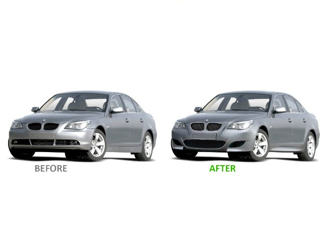 💥ART.4232 Paraurti Anteriore adatto per BMW E60/E61 07-10 LOOK M5💥