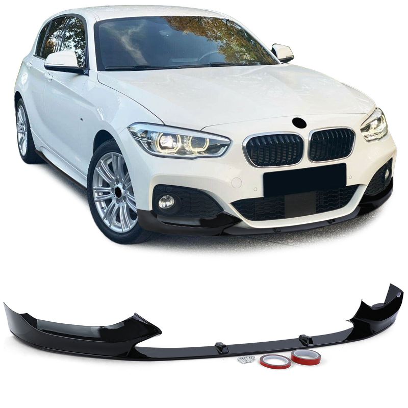 Spoiler Lip Anteriore Performance Nero Lucido BMW F20 F21 M-Paket 15-19