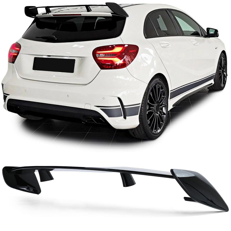Diffusore Posteriore Sport Nero Mercedes C W205 AMG Line 2013-2018