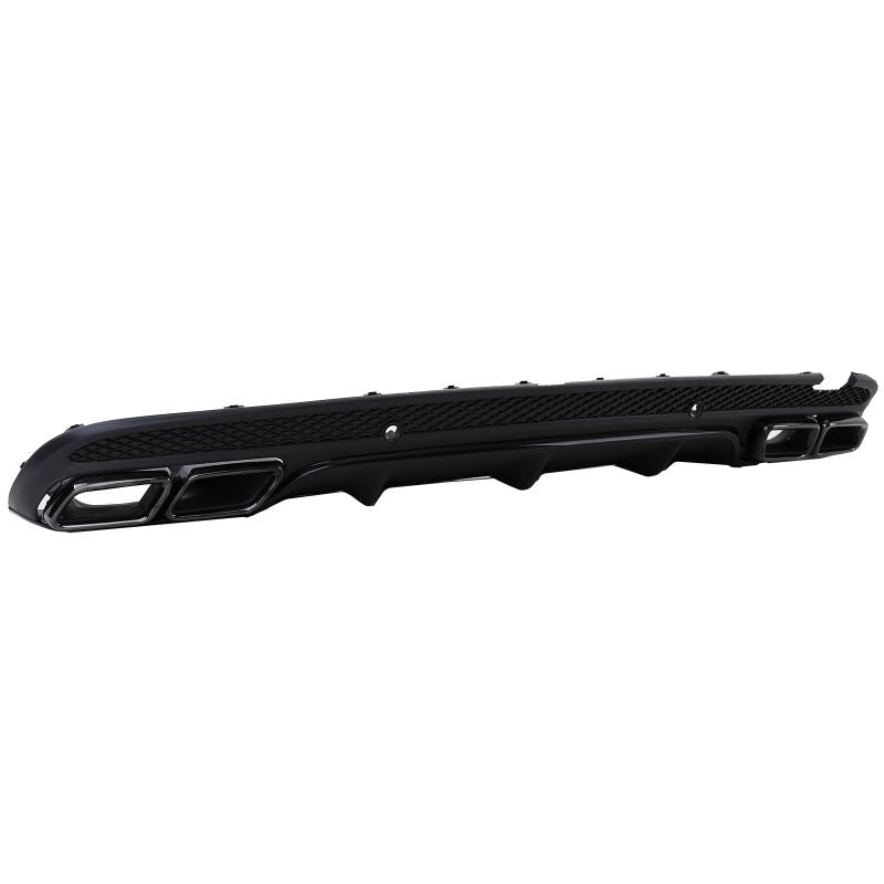 Diffusore Posteriore Sport Nero Mercedes C W205 AMG Line 2013-2018